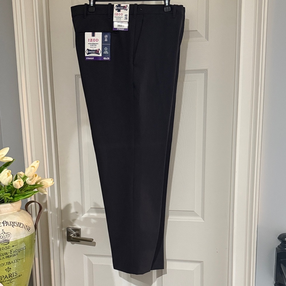 IZOD  Dark Gray Dress Pants